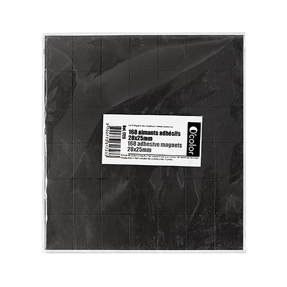 Adhesive Magnets 168pcs (20x25mm)