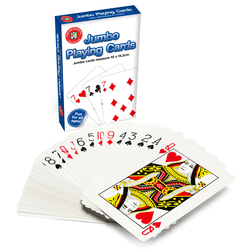 Jumbo Playing Cards (10x15cm)