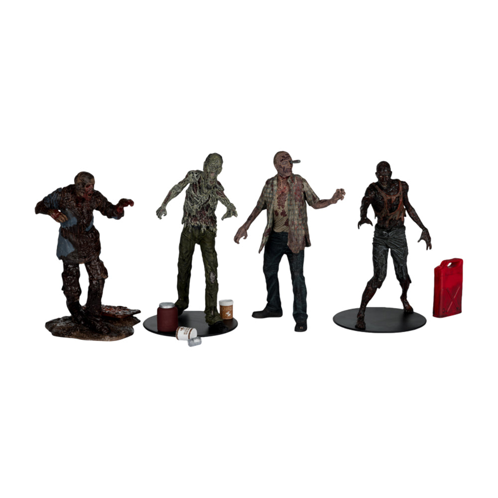 The Walking Dead Walkers Figure Set 4-Pack