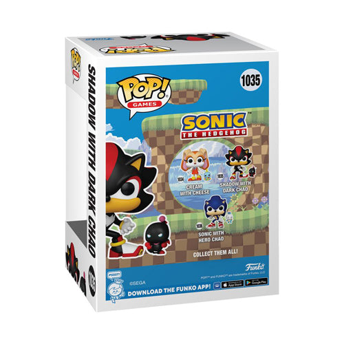 Sonic the Hedgehog Shadow with Dark Chao Pop! Vinyl