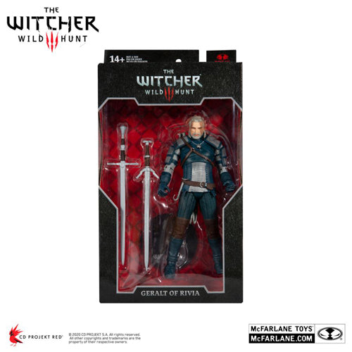 The Witcher 3: Wild Hunt Geralt of Rivia Viper Armour Teal-Dye 7" Figure