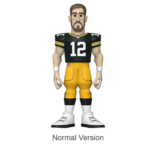 NFL Packers Aaron Rodgers 5" Vinyl Gold Chase Ships 1 in 6