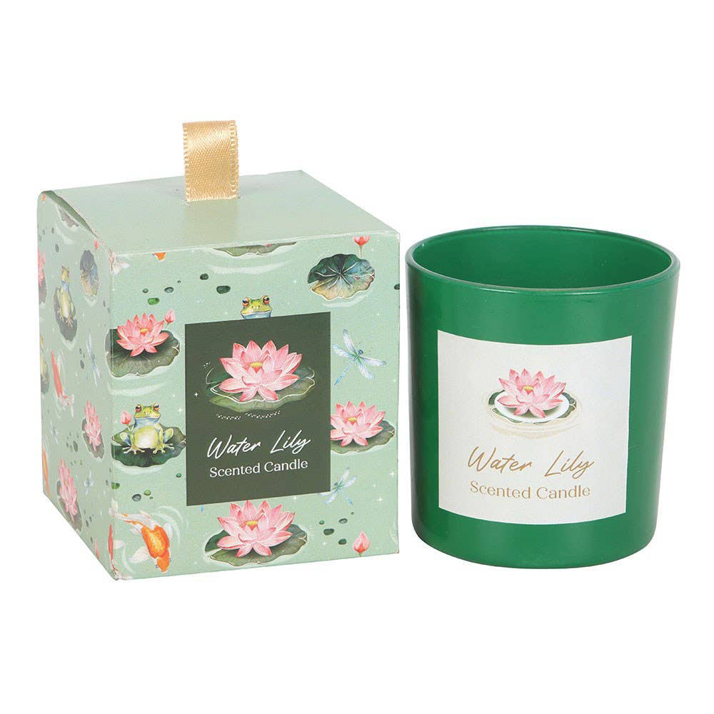 Water Lily Scented Candle