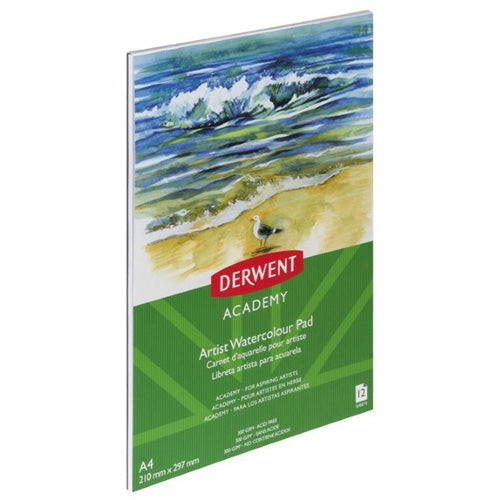 Derwent Academy Watercolour Sketch Pad 12 Sheets (A4)