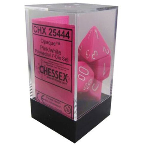 Opaque Chessex Polyhedral 7-Die Set