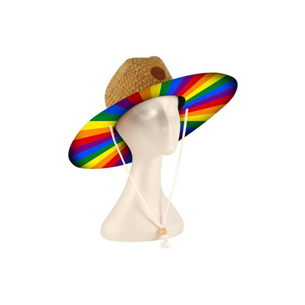 Printed Surfer Beach Hat (44.5x42.5x39cm)