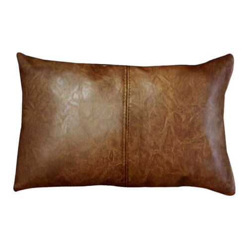 Bangalow Rectangle Cushion w/ Fill PU Leather