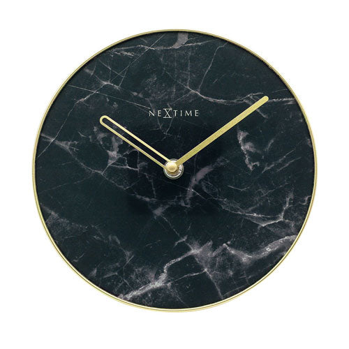 NeXtime Marble Table Clock 20cm