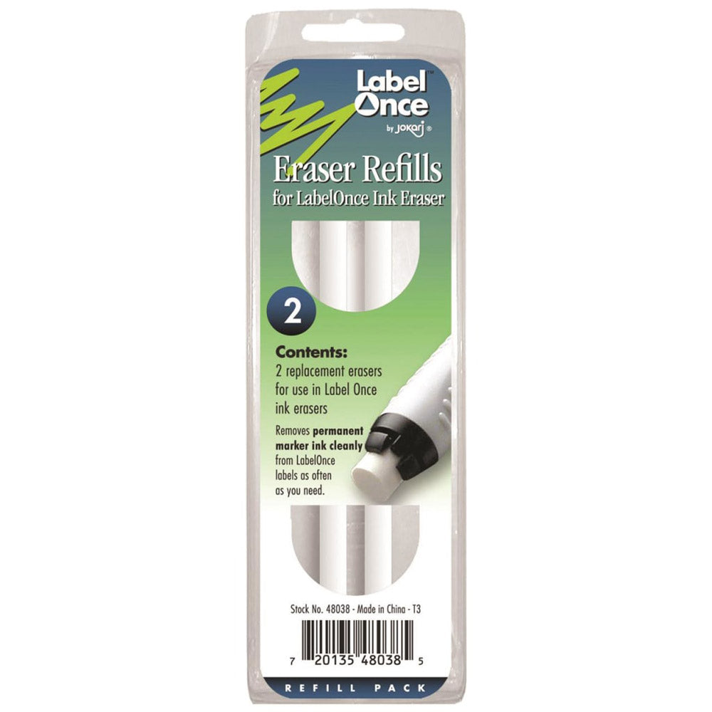 Jokari Ink Eraser Refill 2pk