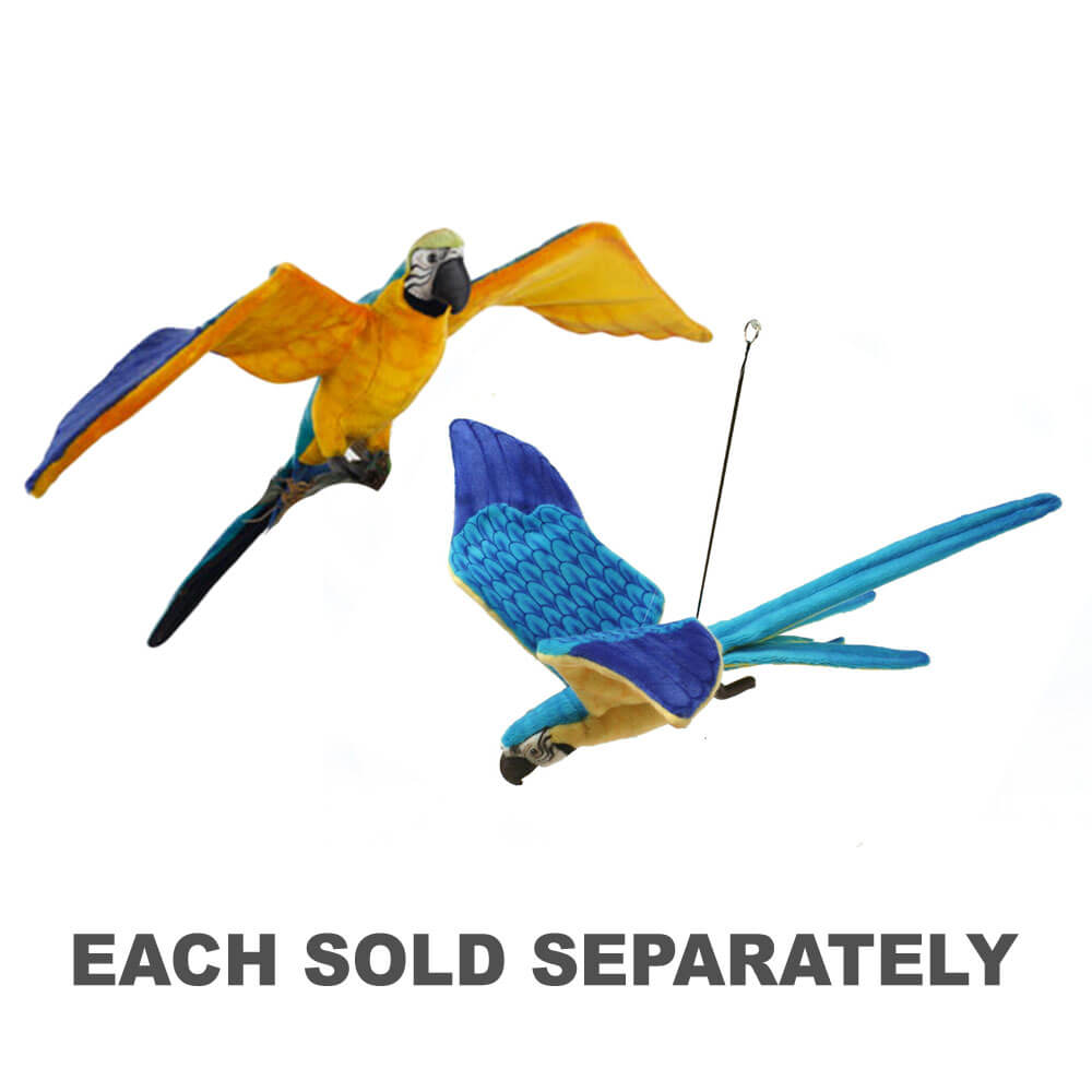 Hansa Flying Blue & Yellow Macaw