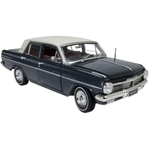 EH Holden Premier Sedan w/ White Roof 1:32 Model Car (Grey)