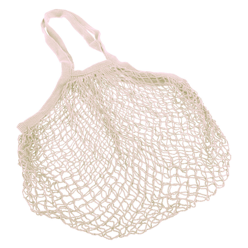 Sachi Cotton String Bag Long Handle