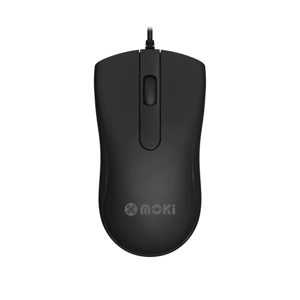 Moki USB Optical Mouse (Black)