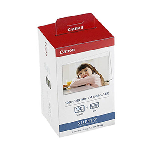 Canon Selphy CP Ink and Paper Set (4x6in)