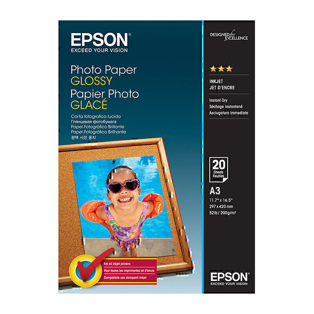 Epson Glossy Photo Paper 20pc