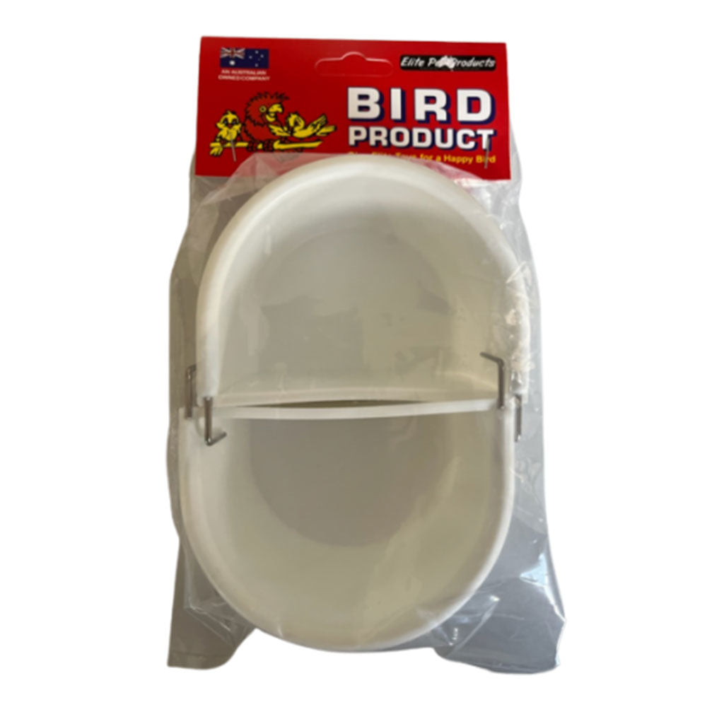 Elite Pet Plastic Bird Feeder 2pk