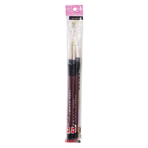Chinese Pen Brushes 3pk