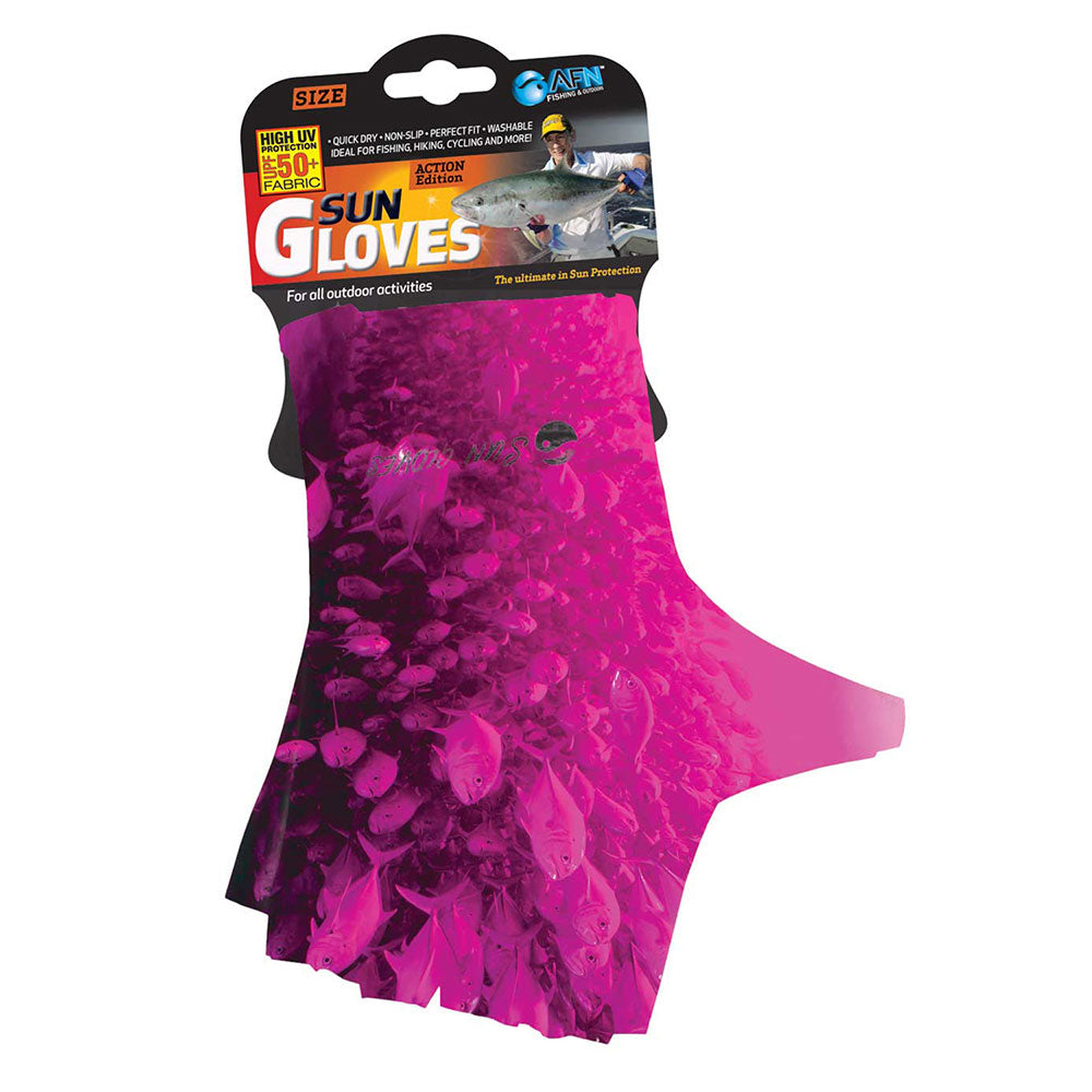 AFN Kids' Sun Glovewith School Fish Print