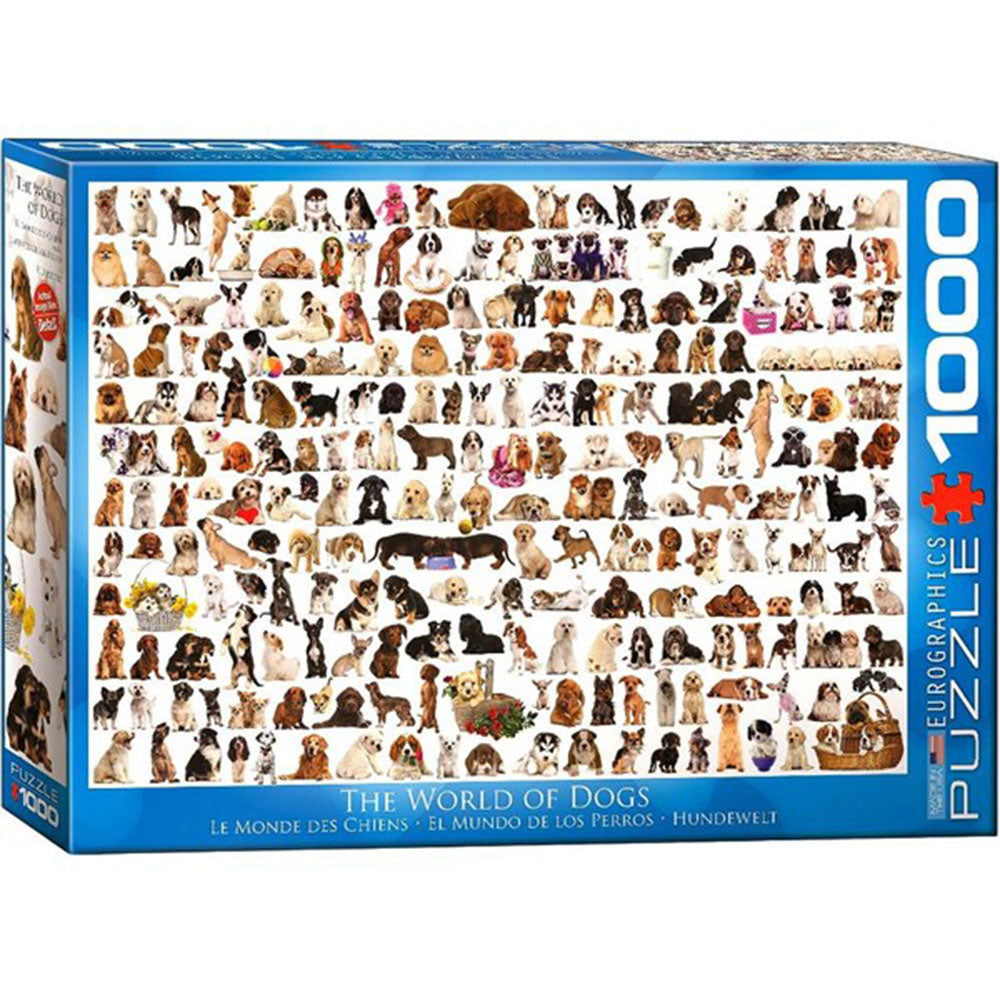 Eurographics World of Dogs Jigsaw Puzzle 1000pcs