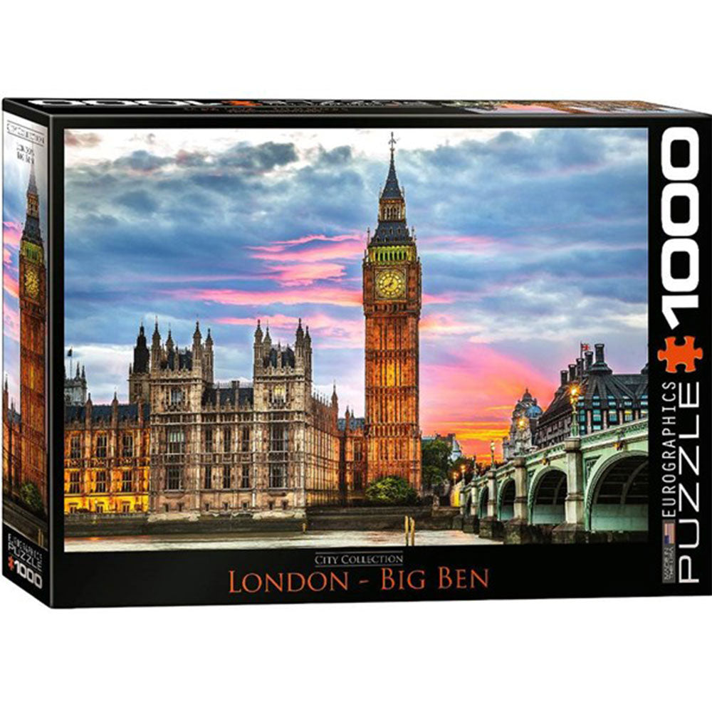 Eurographics London Big Ben Jigsaw Puzzle 1000pcs