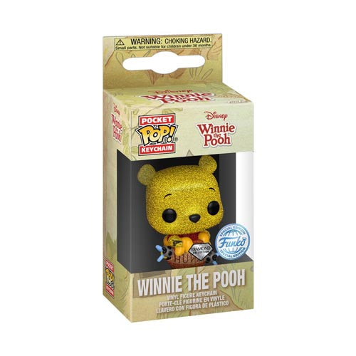 Winnie the Pooh US Ex. Diamond Glitter Pop! Keychain