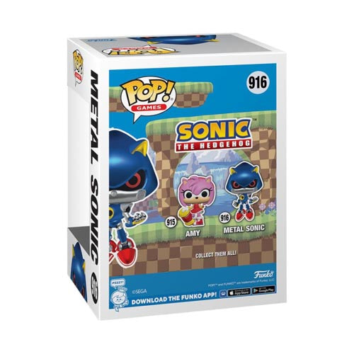 Sonic Metal Sonic Pop! Vinyl