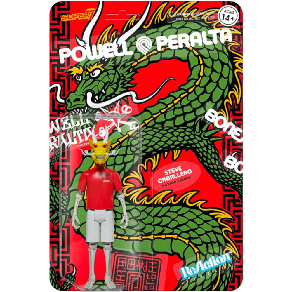 Steve Caballero Chinese Dragon ReAction 3.75" Figure
