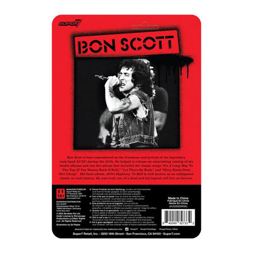 Bon Scott Bon Scott Reaction 3.75 Figure