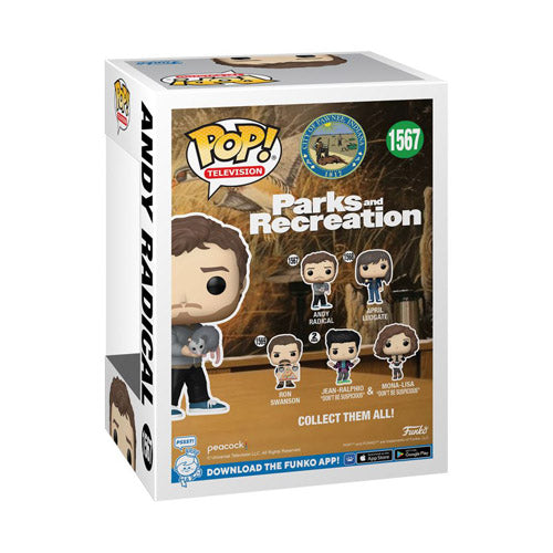 Parks & Recreations: 15th Anniv Andy Radical Pop! Vinyl