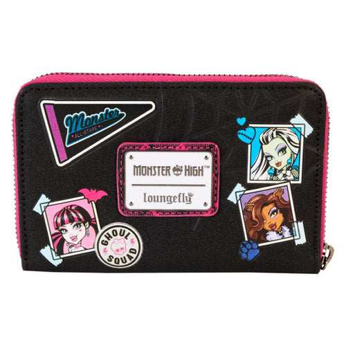 Monster High Crest Zip Wallet