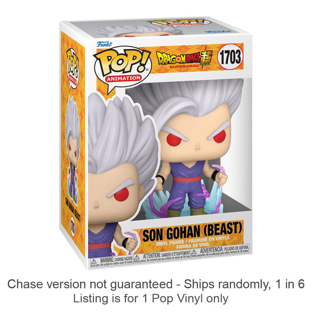 Super Hero Son Gohan (Beast) Pop! Vinyl Chase Ships 1 in 6