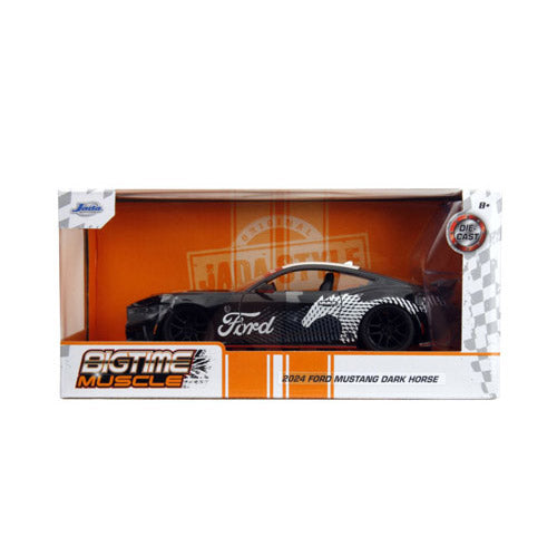 Big Time Muscle 2024 Ford Mustang "Dark Horse" 1:24 Vehicle