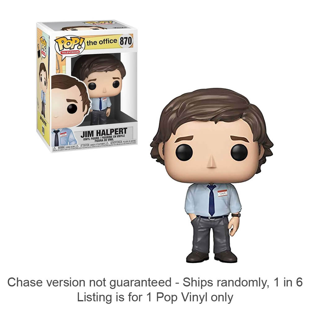 The Office Jim Halpert Pop! Vinyl Chase Ships 1 in 6