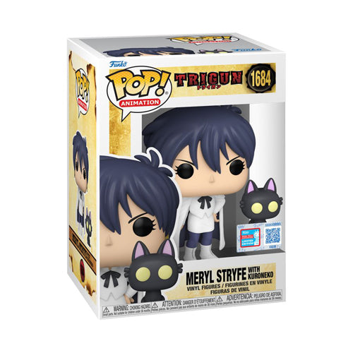 Trigun Meryl Stryfe with Kuroneko NYCC 2024 Exclusive Pop! Vinyl