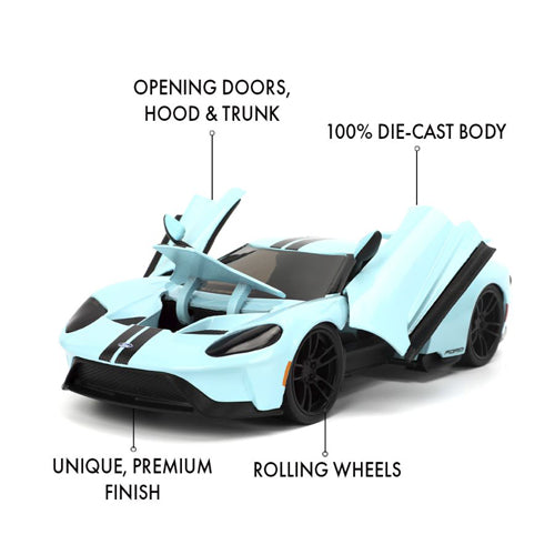Pink Slips 2017 Ford GT 1:24 Scale Diecast Vehicle