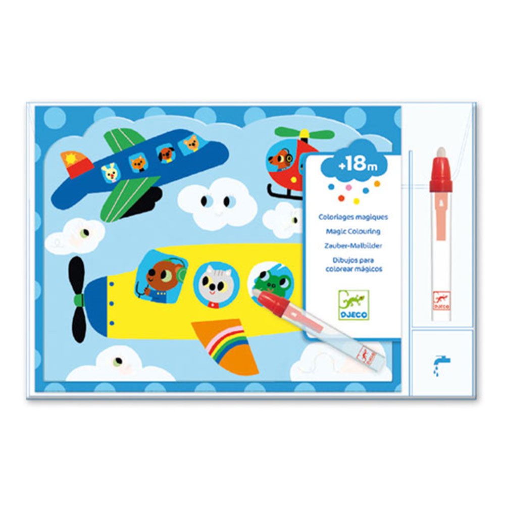 Djeco Hidden Water Colouring Set