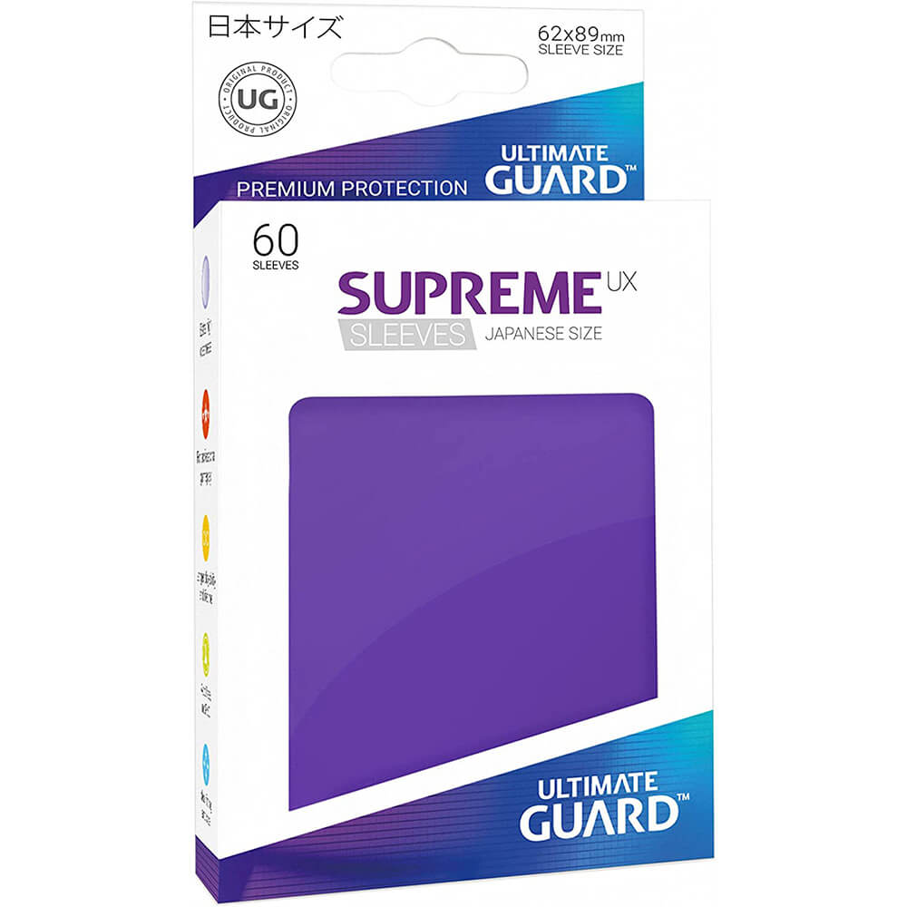 Ultimate Guard Supreme 60 Sleeves Japanese Size