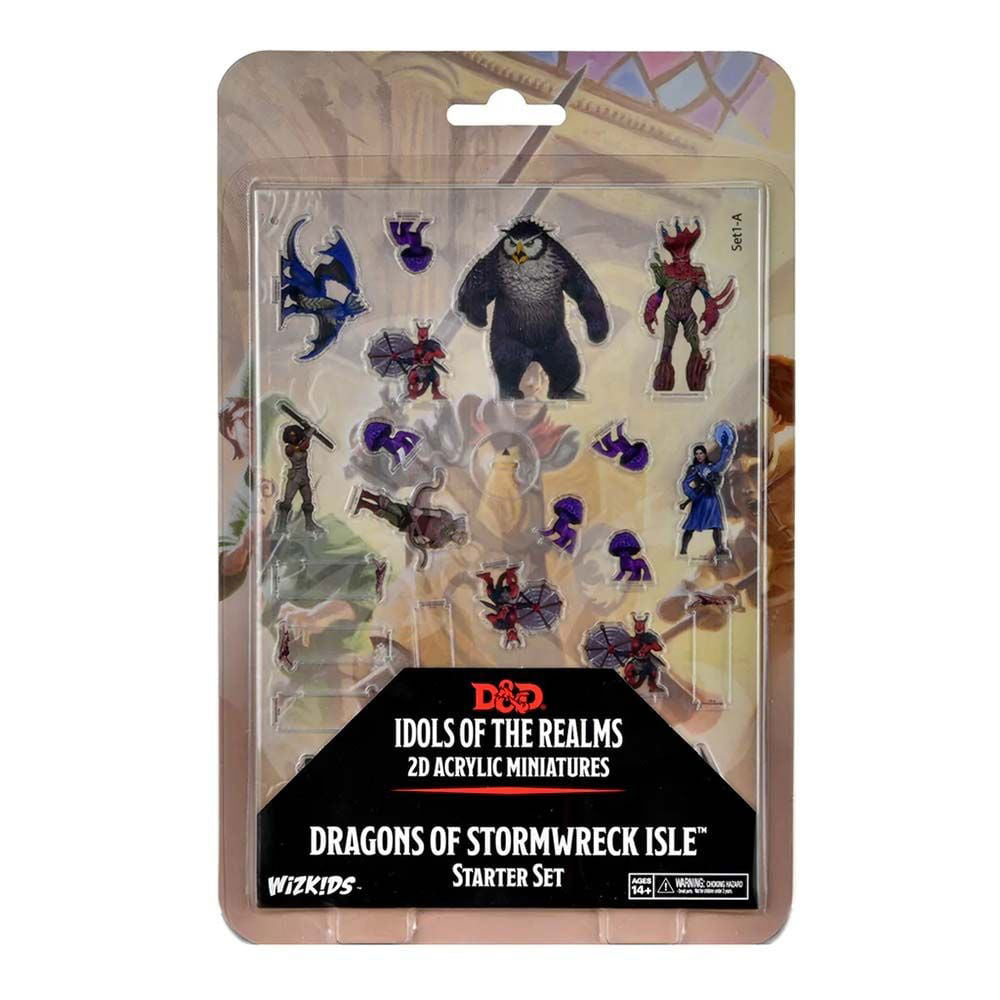 D&D Idols of the Realms Dragons of Stormwreck 2D Figure Set