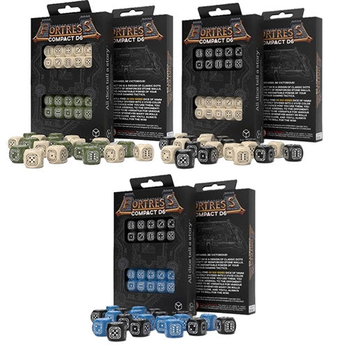 Q Workshop Fortress Compact D6 Set