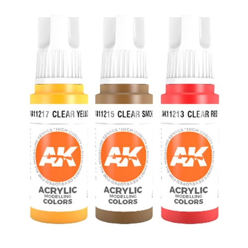 AK Interactive 3Gen Clear Acrylic Paint 17mL