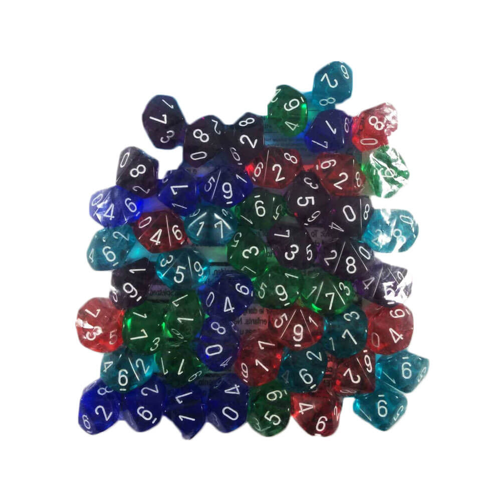 Chessex Bulk Bag of Translucent Dice