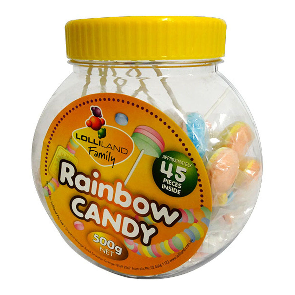 Lolliland Rainbow Candy Jar 500g