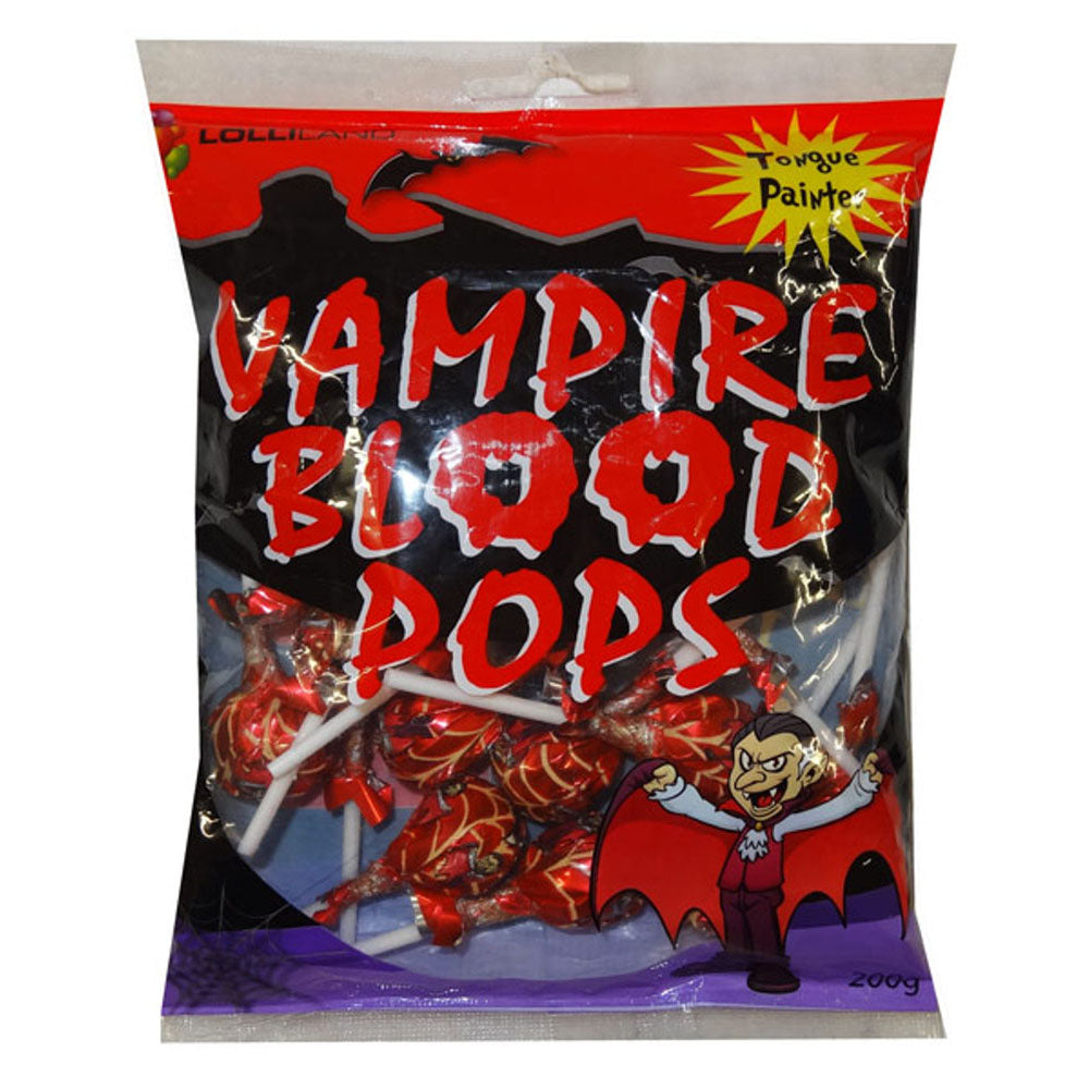 Lolliland Vampire Blood Pops Tongue Painter 200g (Apx 20pc)