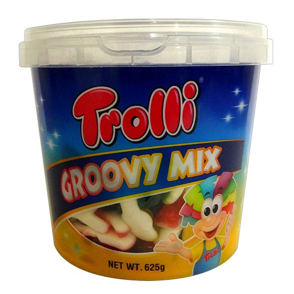 Trolli Groovy Mix Bucket 625g (Tub)