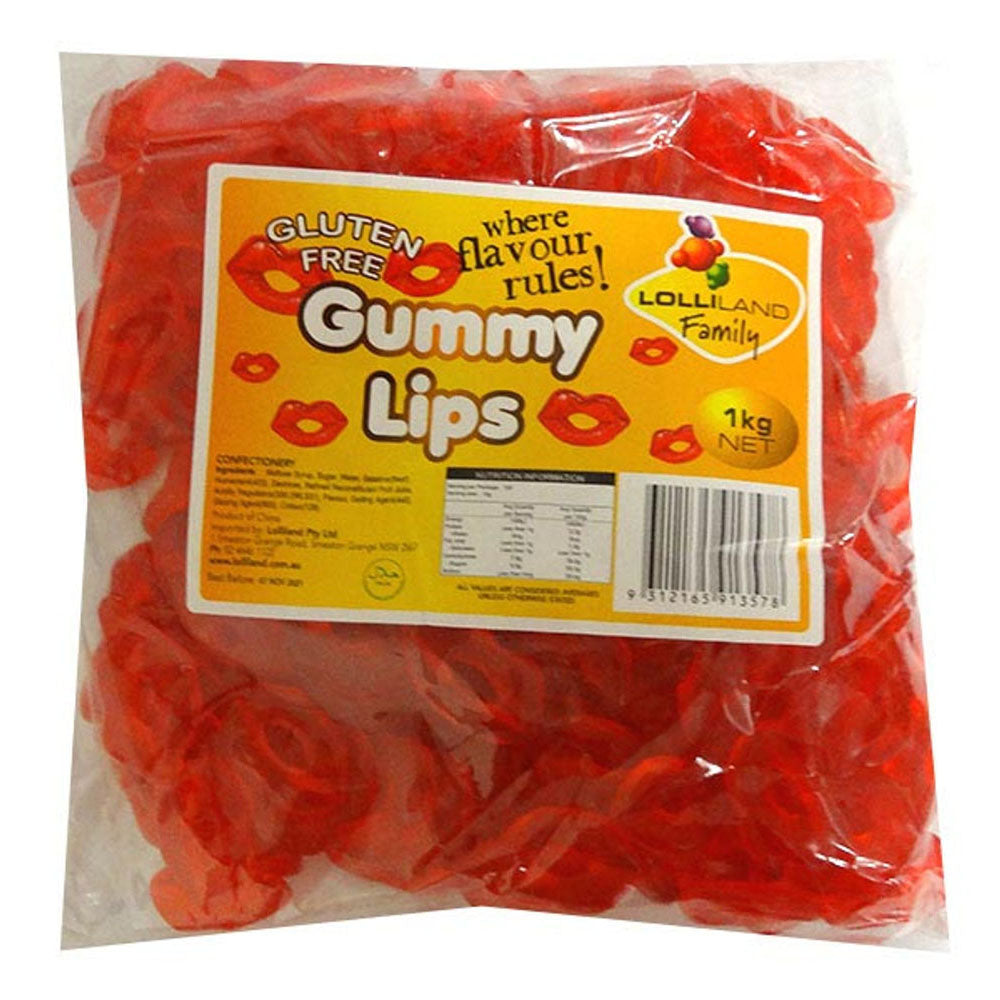 Lolliland Gummy Lips 1kg