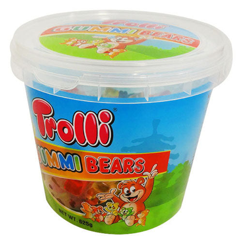 Trolli Gummi Bears Bucket 625g (Tub)