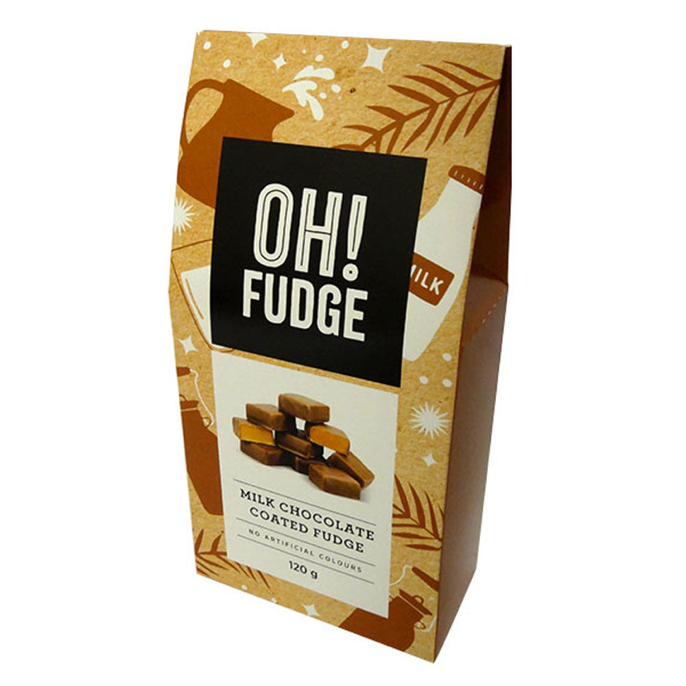 Oh! Fudge Milk Chocolate Coated Fudge 120g (Box)