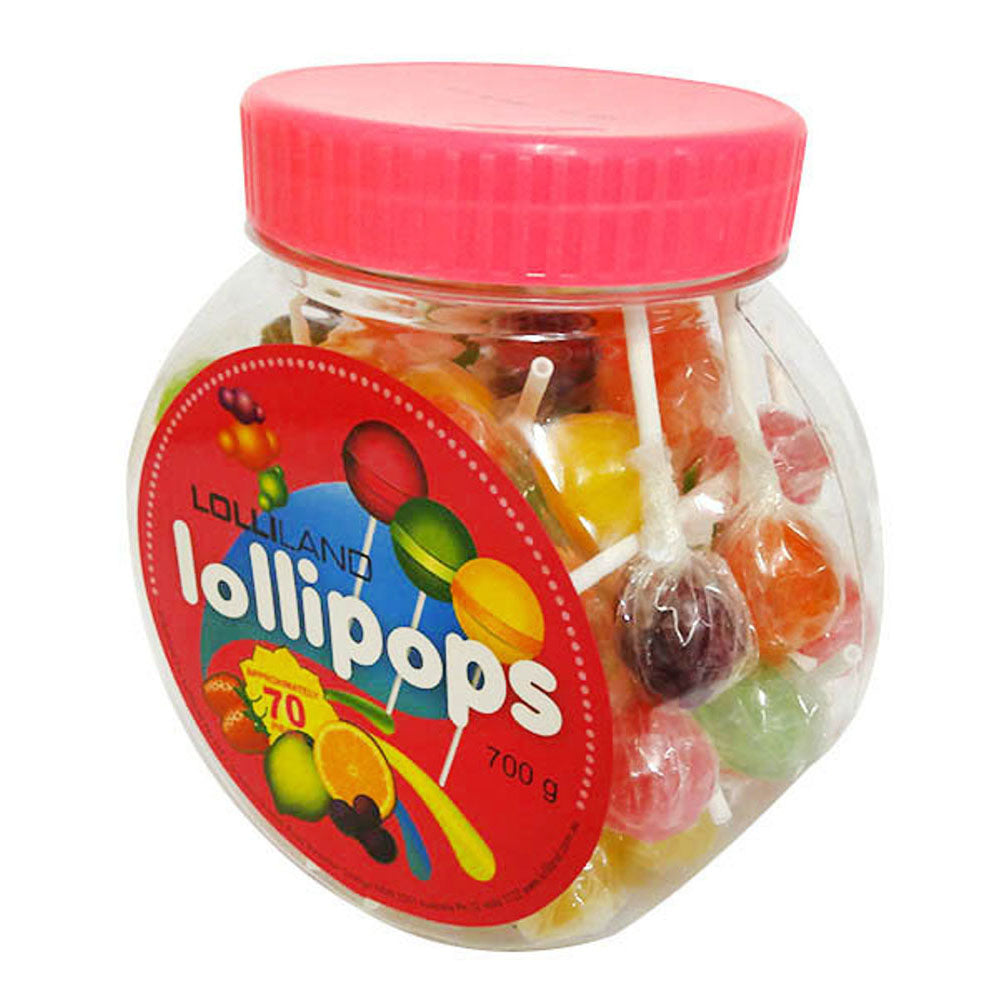 Lolliland Lollipop Jar 700g