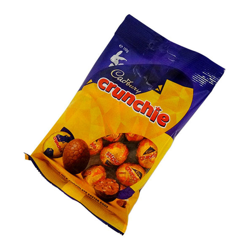 Cadbury Crunchie Mini Eggs 110g/Bag (Approx. 14 Eggs/Bag)