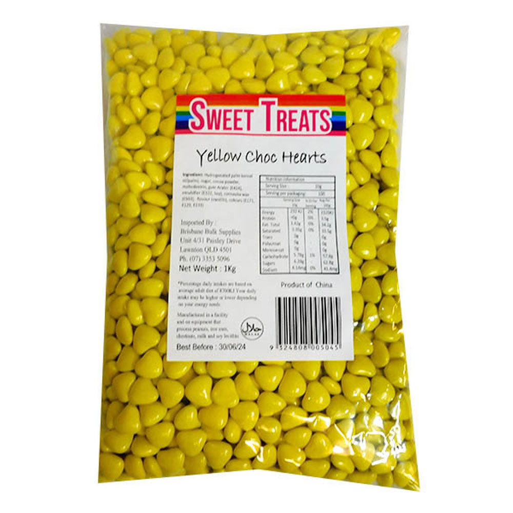 Sweet Treats Choc Hearts 1kg